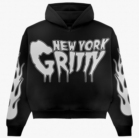 NYG Black and White Hoodie